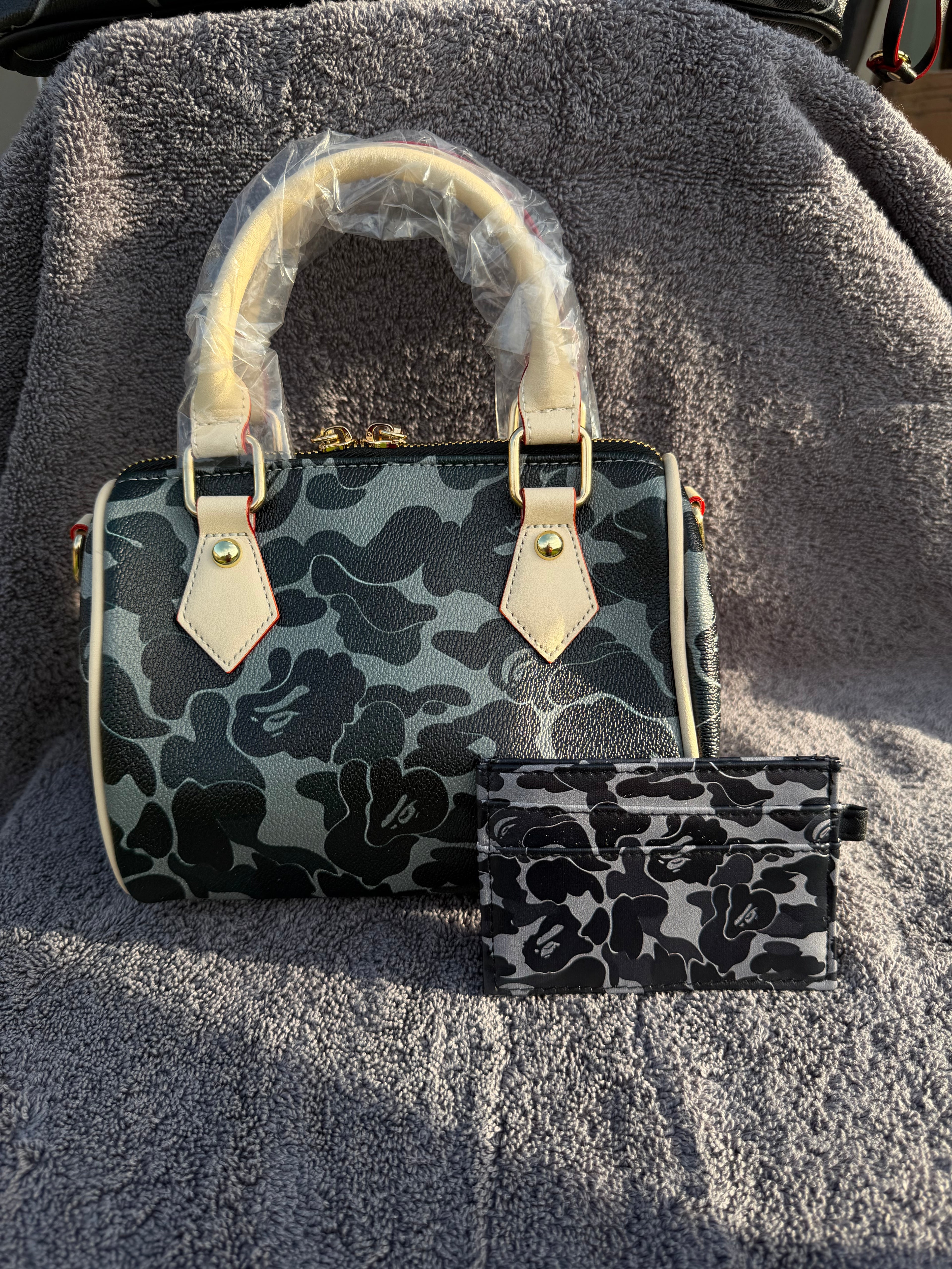 Black Camo Bape Bag