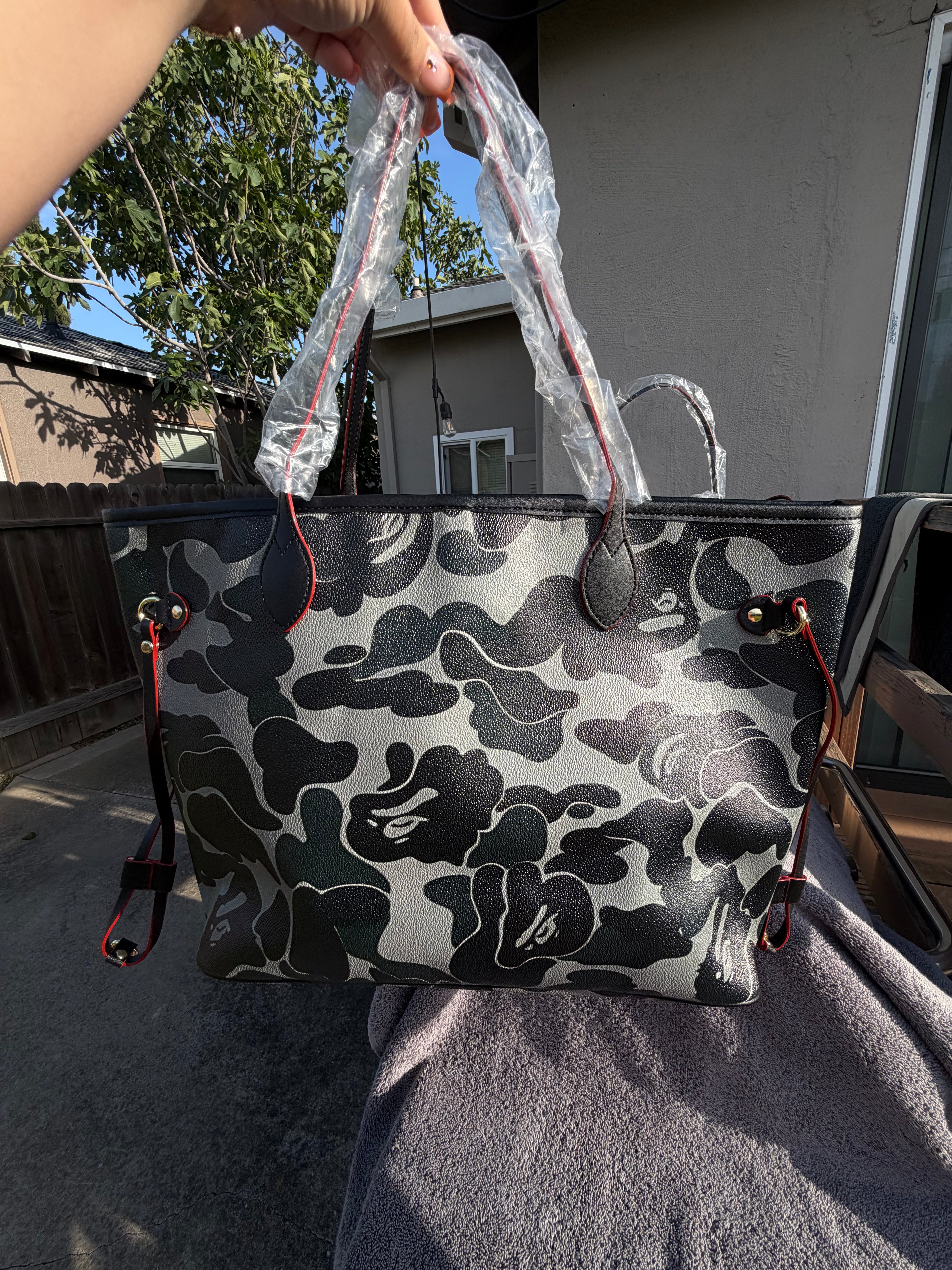 Camo Bape Tote