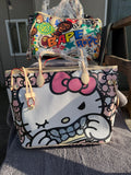 Blinged out Hello Kitty Tote